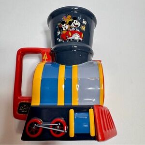 NWT Disney Parks Mickey & Minnie's Runaway Railway Ceramic Mug.